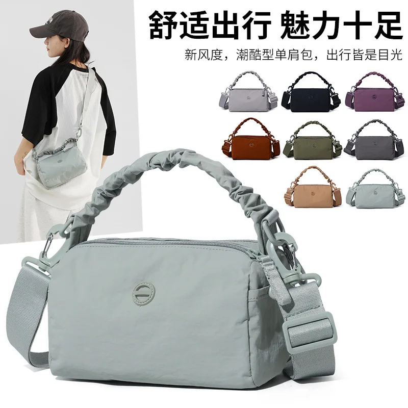 2025 трансграничная новая модная портативная сумка-мессенджер большой емкости с облаком, нейлоновая сумка через плечо, многослойная универсальная пригородная сумка
2025 трансграничная новая модная портативная сумка-мессенджер большой емкости с облаком, нейлоновая сумка через плечо, многослойная универсальная пригородная сумка