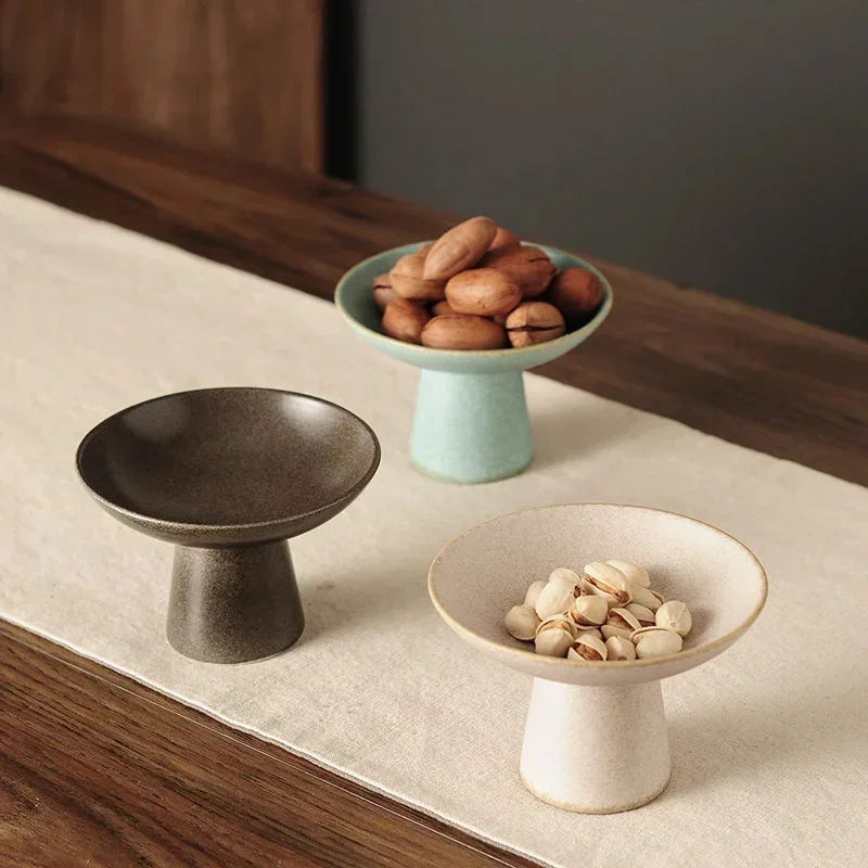 High-footed Refreshment Tray Fruit Plate Salad Bowl Round Ceramic Plate Snack Tray Dish Cake Pan Dessert Bowl Dried Fruit Plates
High-footed Refreshment Tray Fruit Plate Salad Bowl Round Ceramic Plate Snack Tray Dish Cake Pan Dessert Bowl Dried Fruit Plates