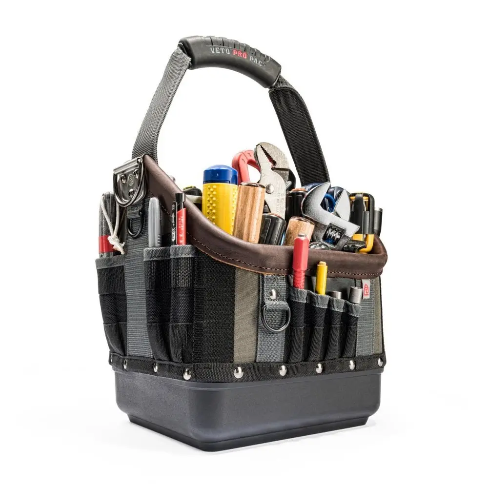 Pro Pac Tech OTMC Open Top Tool Bag 28 pockets Waterproof Base Ergonomic Grip amp Shoulder Strap Easy Access Tool Pouch
Pro Pac Tech OTMC Open Top Tool Bag 28 pockets Waterproof Base Ergonomic Grip amp Shoulder Strap Easy Access Tool Pouch