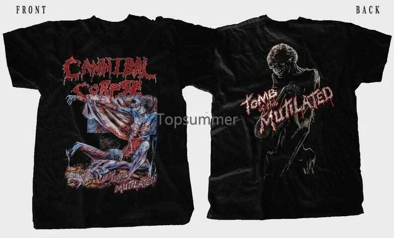 Новая футболка с принтом Dtg — Cannibal Corpse — Tomb Of The Mutilated, размер S-3XL
Новая футболка с принтом Dtg — Cannibal Corpse — Tomb Of The Mutilated, размер S-3XL