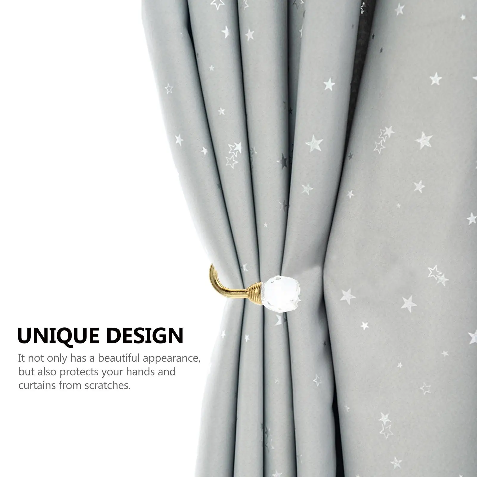 Crystal Alloy Curtain Crystal Curtain Hooks Pothooks Material Home Decor Tiebacks Classical shaped Rod
Crystal Alloy Curtain Crystal Curtain Hooks Pothooks Material Home Decor Tiebacks Classical shaped Rod
