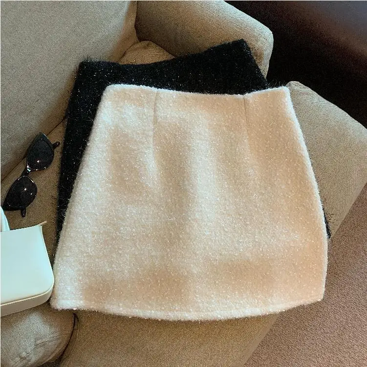 Autumn Winter Retro Woolen Skirt Mini Skirt Winter Skirt Skirts for Women Short Skirts Skirts Y2k Korean Style Women's Clothing
Autumn Winter Retro Woolen Skirt Mini Skirt Winter Skirt Skirts for Women Short Skirts Skirts Y2k Korean Style Women's Clothing