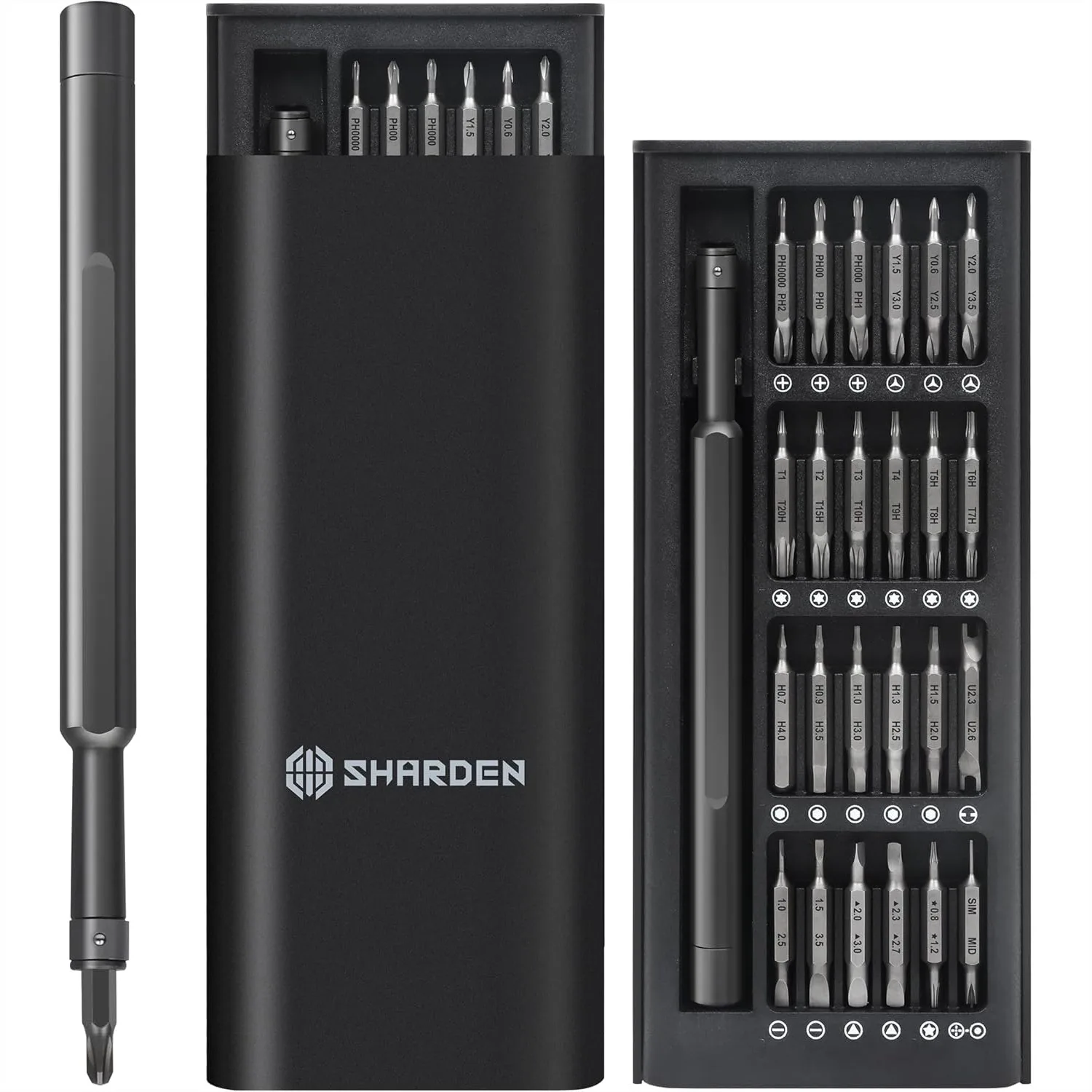 Precision Screwdriver Set 49 in 1 Small Repair Tool Kit with Torx Pentalobe Tri-wing for PC Laptop Computer iPhone PS5 Watch Glasses Electronic
Precision Screwdriver Set 49 in 1 Small Repair Tool Kit with Torx Pentalobe Tri-wing for PC Laptop Computer iPhone PS5 Watch Glasses Electronic