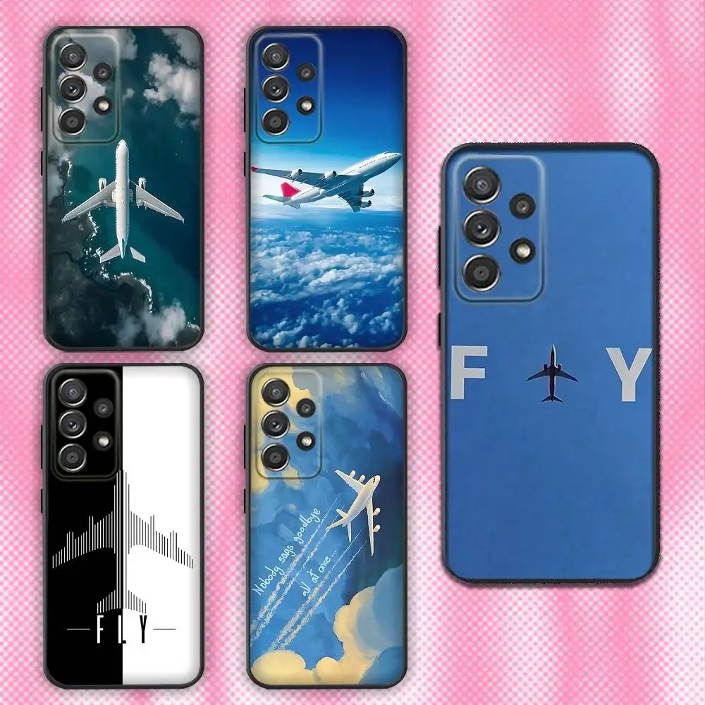 Airplane Plane Phone Case For Samsung Galaxy A13,A21s,A22,A31,A32,A52,A53,A71,A80,Soft Black Shell
Airplane Plane Phone Case For Samsung Galaxy A13,A21s,A22,A31,A32,A52,A53,A71,A80,Soft Black Shell
