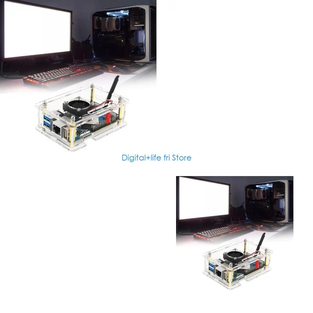 E06D Acrylic Case for Orange 4 LTS Transparent Protective for Case With Cooling Fan Heat Dissipation Protector
E06D Acrylic Case for Orange 4 LTS Transparent Protective for Case With Cooling Fan Heat Dissipation Protector