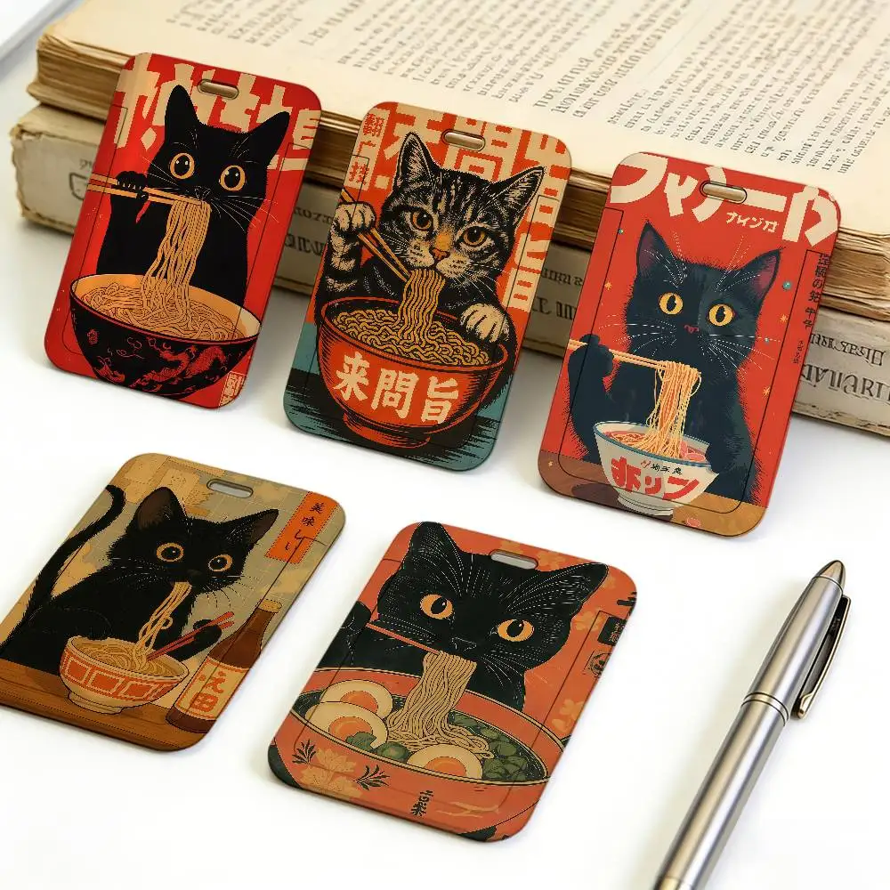 Noodle Cat Thief Anime Cute Lightweight ID Badge Case Soft Neck Lanyard Plastic Card Cover Office Employee Work Pass Name Tag
Noodle Cat Thief Anime Cute Lightweight ID Badge Case Soft Neck Lanyard Plastic Card Cover Office Employee Work Pass Name Tag