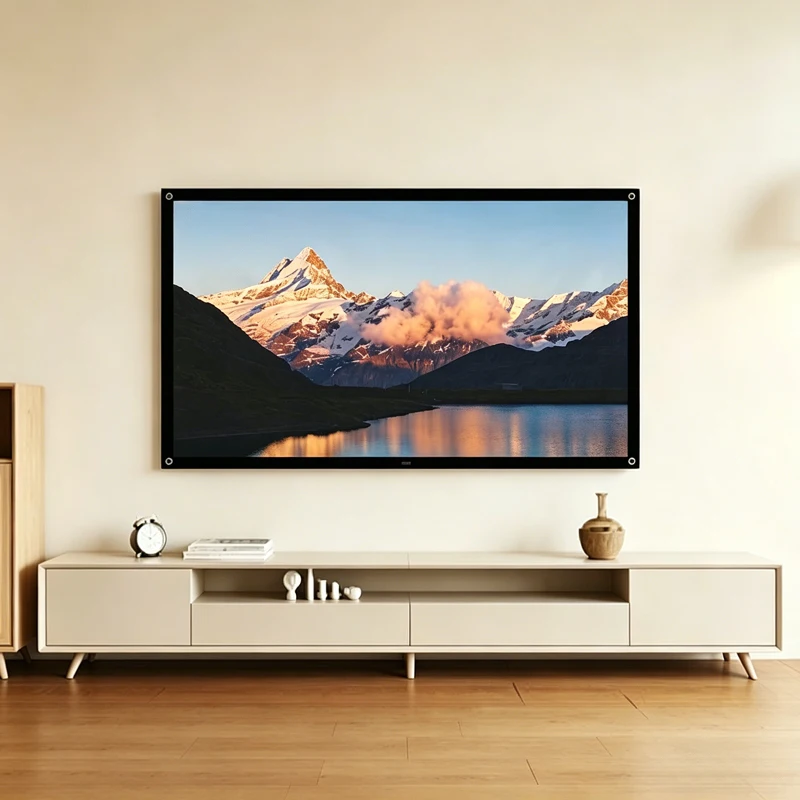 Projector Screen 4K Simple HD Projector Screen Outdoor Camping Movie Mobile Portable Folding Double sided White 72-84 inches
Projector Screen 4K Simple HD Projector Screen Outdoor Camping Movie Mobile Portable Folding Double sided White 72-84 inches