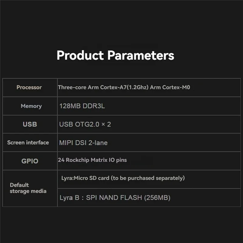 GROCE-для Luckfox Lyra B RK3506G2 Linux Макетная плата RK3506 Cortex-A7 Поддержка дисплея MIPI/DSI B
GROCE-для Luckfox Lyra B RK3506G2 Linux Макетная плата RK3506 Cortex-A7 Поддержка дисплея MIPI/DSI B