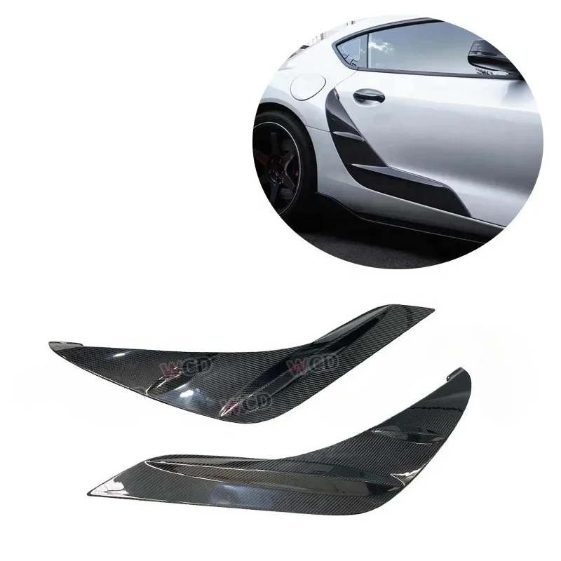 Для Toyota GR Supra A90 A91 MK5 TRD 2019-2022 гг., отделка боковой двери из сухого углеродного волокна, украшение для двери, обвес
Для Toyota GR Supra A90 A91 MK5 TRD 2019-2022 гг., отделка боковой двери из сухого углеродного волокна, украшение для двери, обвес