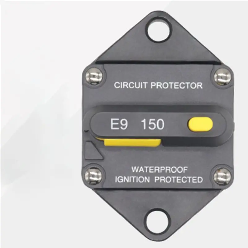 【ЭФФЕКТИВНЫЙ】Автоматический выключатель E9 для автодомов и яхт с ручным сбросом и аварийным отключением, встраиваемая установка
【ЭФФЕКТИВНЫЙ】Автоматический выключатель E9 для автодомов и яхт с ручным сбросом и аварийным отключением, встраиваемая установка