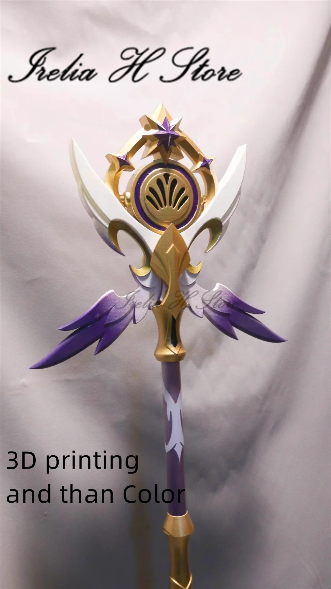 Irelia H Store Robin from Honkai: Star Rail Робин Оружие персонал палочка Реквизит для косплея Версия с 3D-печатью
Irelia H Store Robin from Honkai: Star Rail Робин Оружие персонал палочка Реквизит для косплея Версия с 3D-печатью