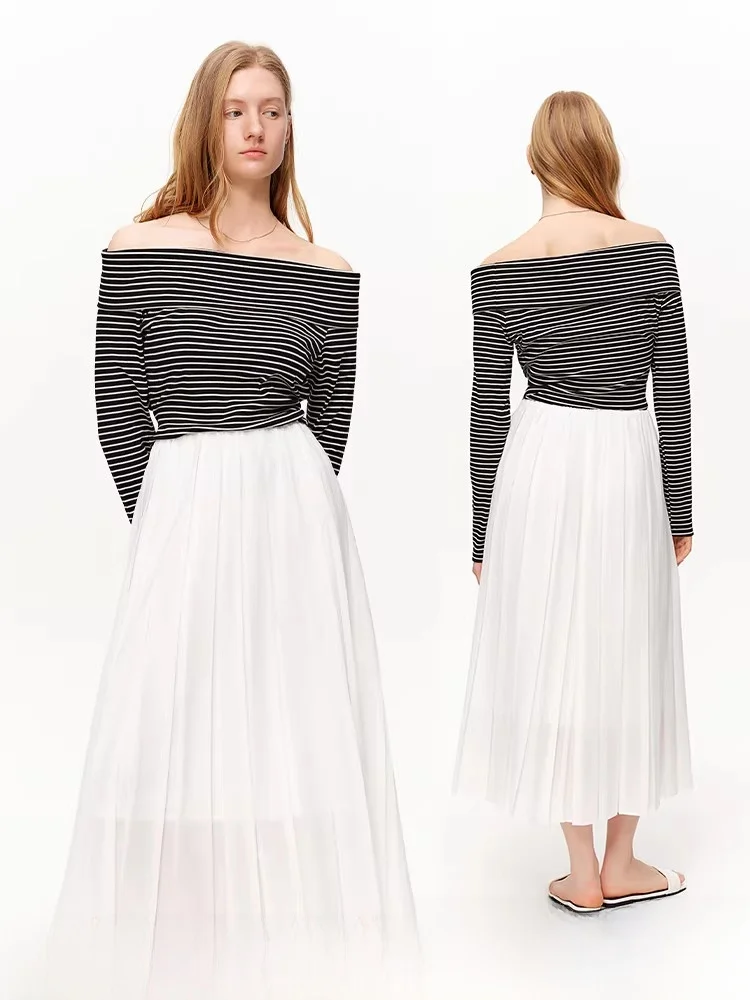 High Waist A-Line Skirt Women's Faion Spring 2026 New Arrival Pleated Solo Bundle Commute Simple Sle Polyester Fiber
High Waist A-Line Skirt Women's Faion Spring 2026 New Arrival Pleated Solo Bundle Commute Simple Sle Polyester Fiber