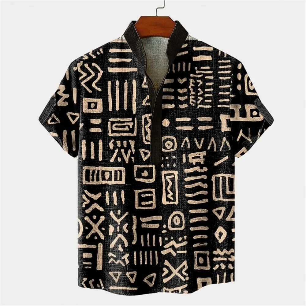 Linen men's short sleeved shirt, fashionable trend, loose top, street outdoor, casual and comfortable
Linen men's short sleeved shirt, fashionable trend, loose top, street outdoor, casual and comfortable