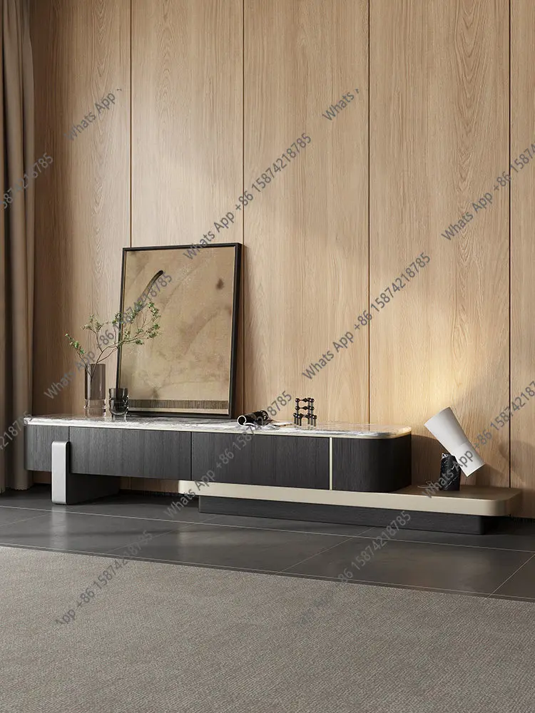 Marble floor-to-ceiling TV cabinet living room new modern simple designer light luxury advanced telescopic floor cabinet
Marble floor-to-ceiling TV cabinet living room new modern simple designer light luxury advanced telescopic floor cabinet