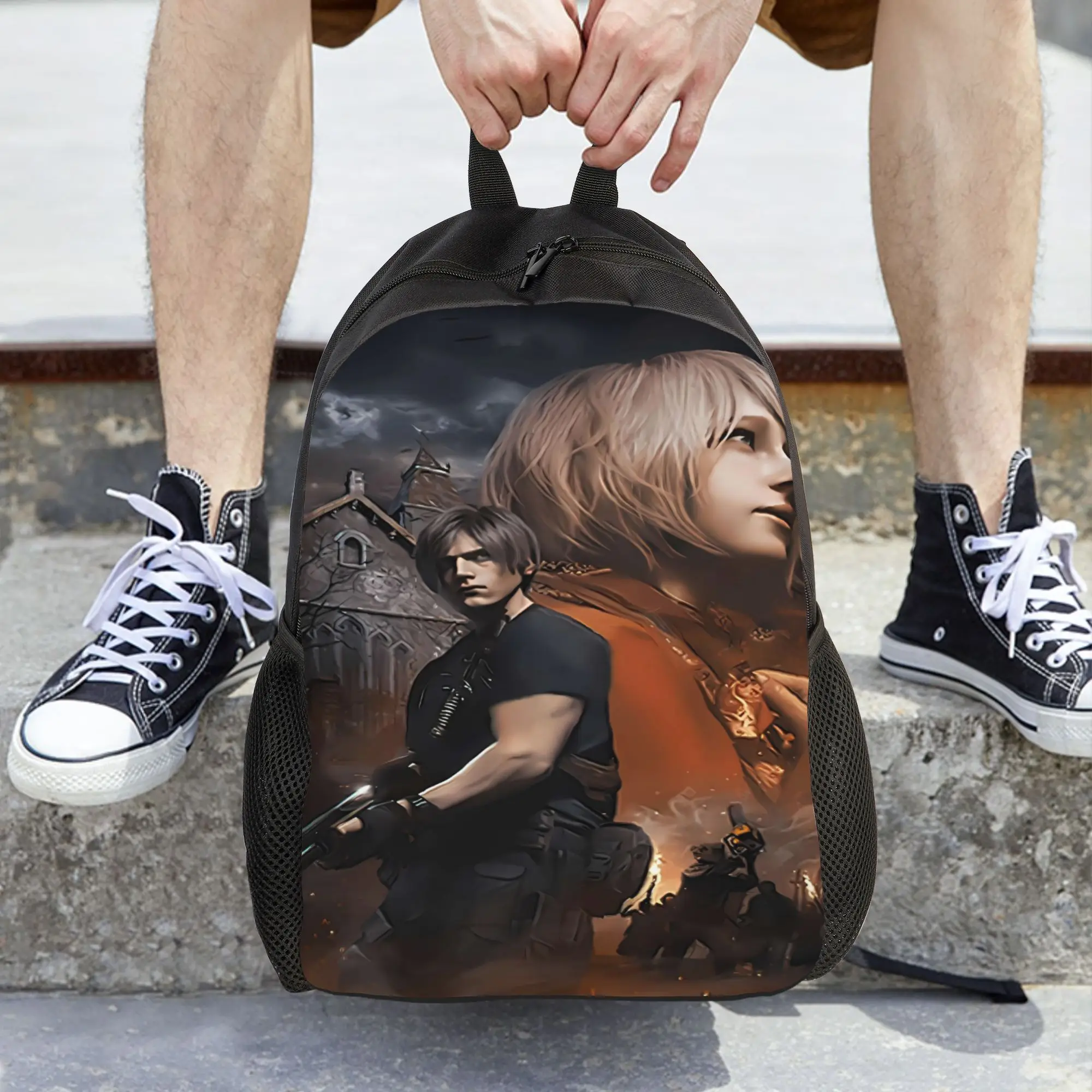 Evil Residents Backpack Travel Backpacks Student Style School Bags Designer Soft Rucksack
Evil Residents Backpack Travel Backpacks Student Style School Bags Designer Soft Rucksack