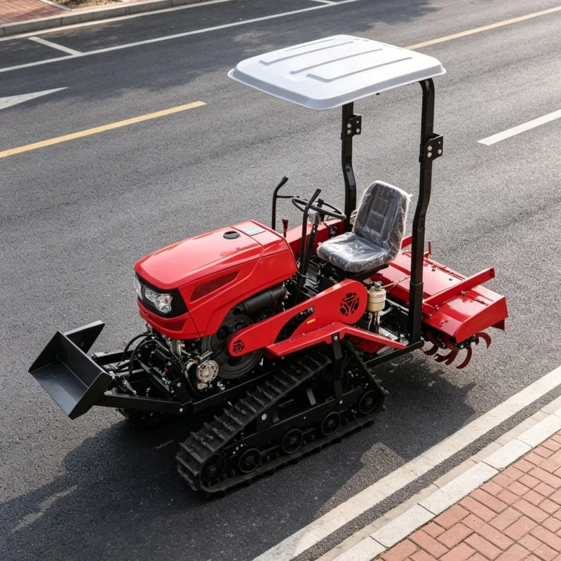 Customized Hot-selling EMC Certified Rotary Tiller, Crawler Cultivator, 2026 Bestselling Full-scenario Farming Machinery
Customized Hot-selling EMC Certified Rotary Tiller, Crawler Cultivator, 2026 Bestselling Full-scenario Farming Machinery