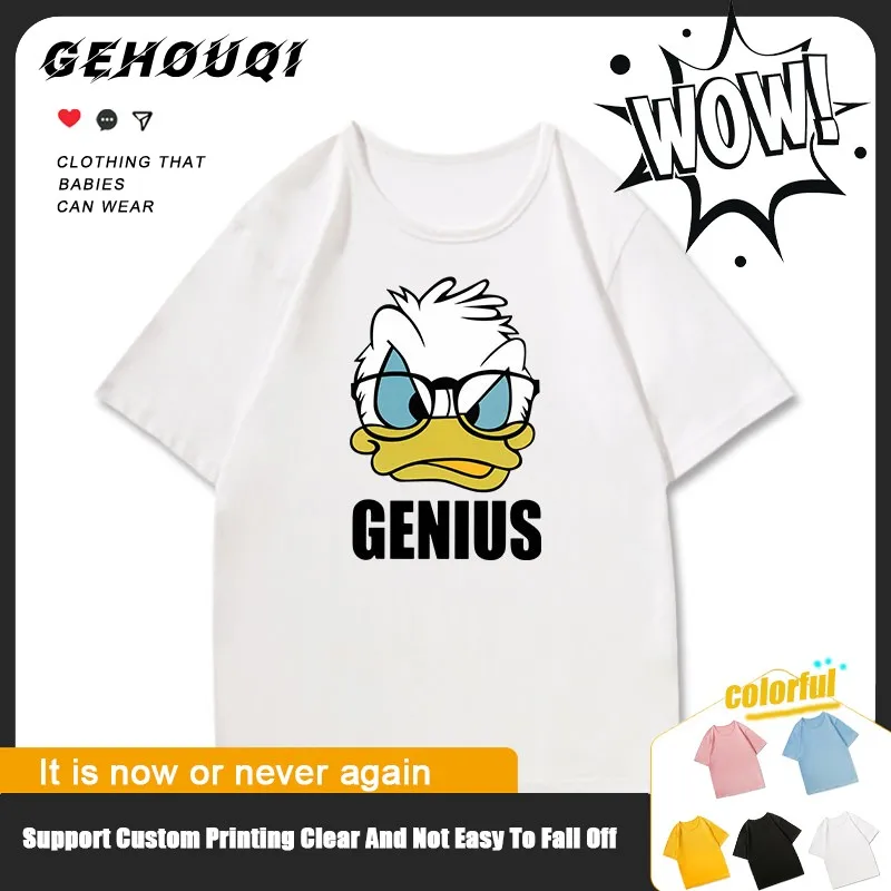 2024 New Disney Donald Duck Short Sleeve T-shirt Men's Retro Cotton Loose High School Clothes
2024 New Disney Donald Duck Short Sleeve T-shirt Men's Retro Cotton Loose High School Clothes