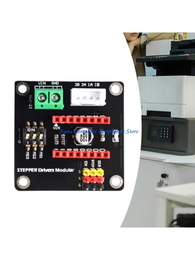 F68C 42 Stepper Motor Driver Expansion Board for Stepper Motor Supporting 3D Printing Application Easy Adjustment Accessories
F68C 42 Stepper Motor Driver Expansion Board for Stepper Motor Supporting 3D Printing Application Easy Adjustment Accessories