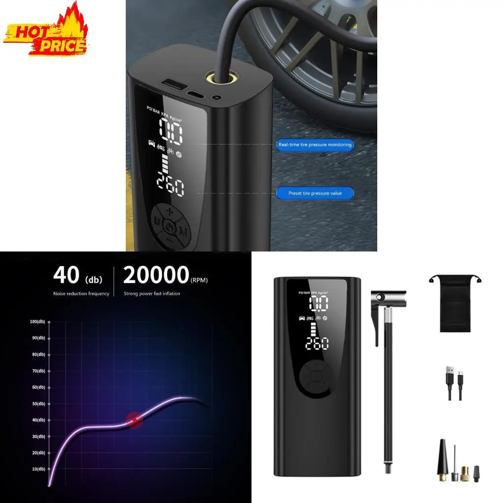 Многофункциональное начало устройства Высокоэффективное надувание шин быстрое инфляция воздушного компрессора для энтузиастов на
Многофункциональное начало устройства Высокоэффективное надувание шин быстрое инфляция воздушного компрессора для энтузиастов на