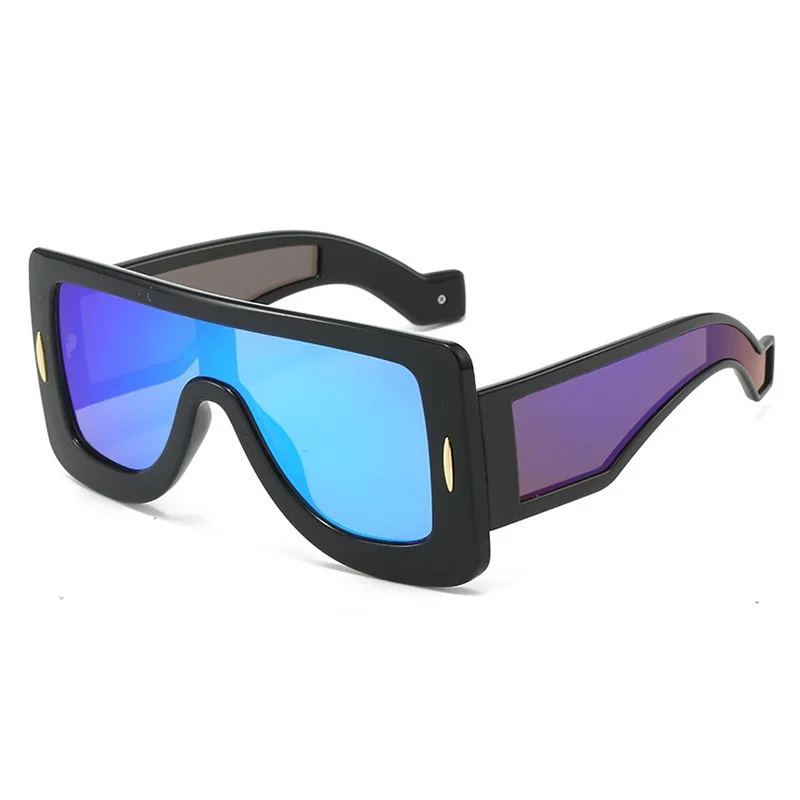 NEW Punk Mirror Sunglasses Women Men Y2K Hip Hop One Piece Luxury Brand Sun Glasses UV400 Unisex Shades 2000'S Eyewear
NEW Punk Mirror Sunglasses Women Men Y2K Hip Hop One Piece Luxury Brand Sun Glasses UV400 Unisex Shades 2000'S Eyewear