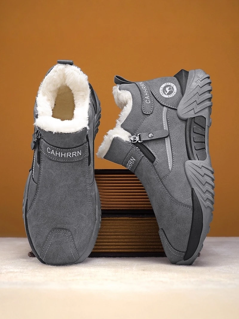 Men's Winter Thickened Fleece Lined Slip-On Work Boots Waterproof Anti-slip Snow Boots Casual Short Boot Ultra-Comfortable Wa...
Men's Winter Thickened Fleece Lined Slip-On Work Boots Waterproof Anti-slip Snow Boots Casual Short Boot Ultra-Comfortable Wa...