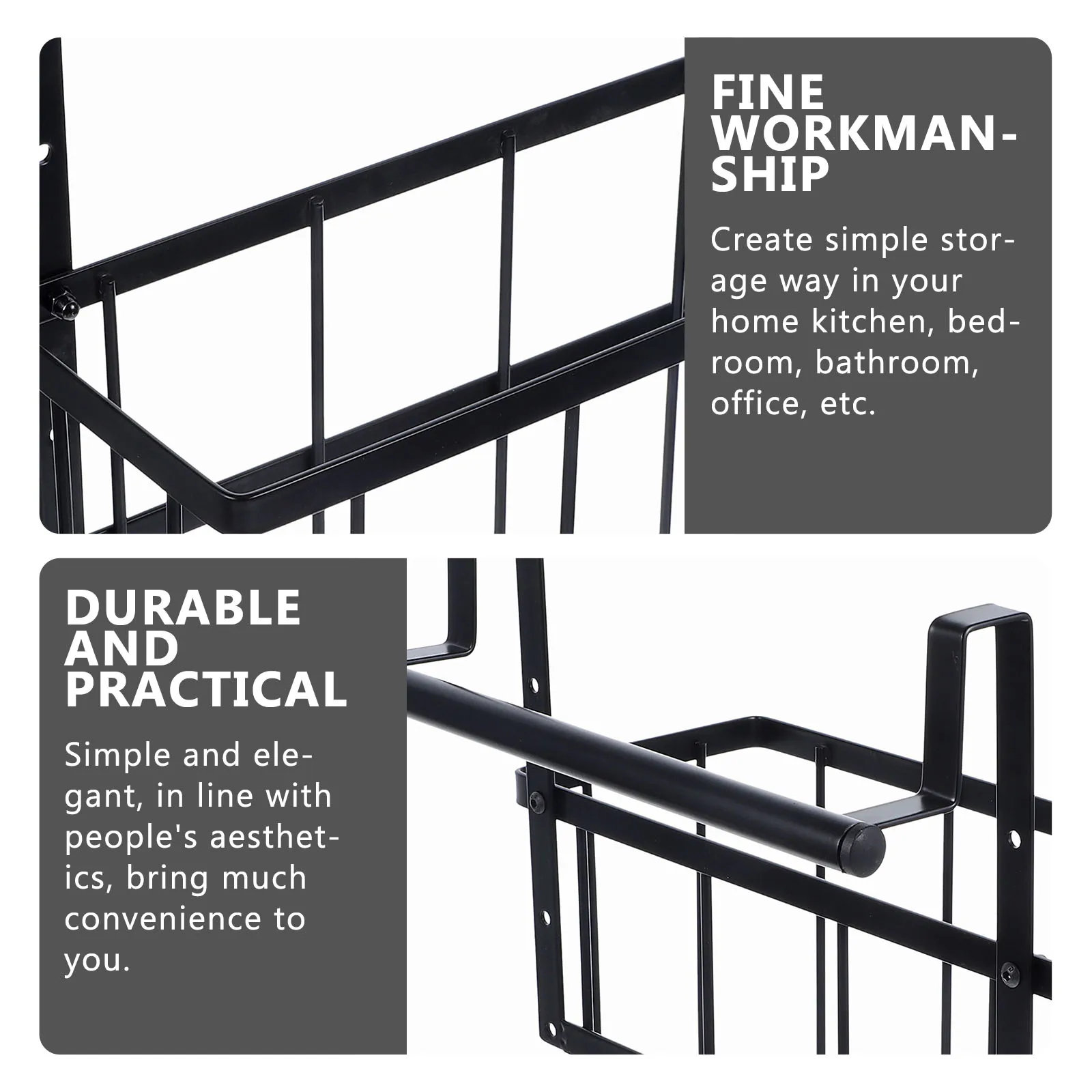 Cabinet Hanging Basket Storage Small Rack Vegetable ganizer Carbon Steel Sundries Holder Kitchen Wall Mount Spice Storage
Cabinet Hanging Basket Storage Small Rack Vegetable ganizer Carbon Steel Sundries Holder Kitchen Wall Mount Spice Storage