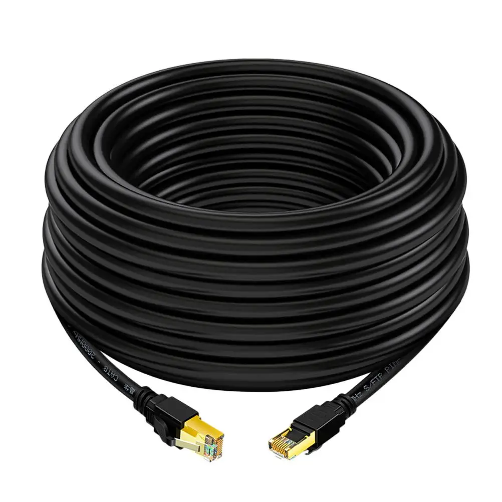 Cat8 Ethernet Cable 2M Pure Copper High LAN Cord Gold Plating Durable Shielding Transmission
Cat8 Ethernet Cable 2M Pure Copper High LAN Cord Gold Plating Durable Shielding Transmission