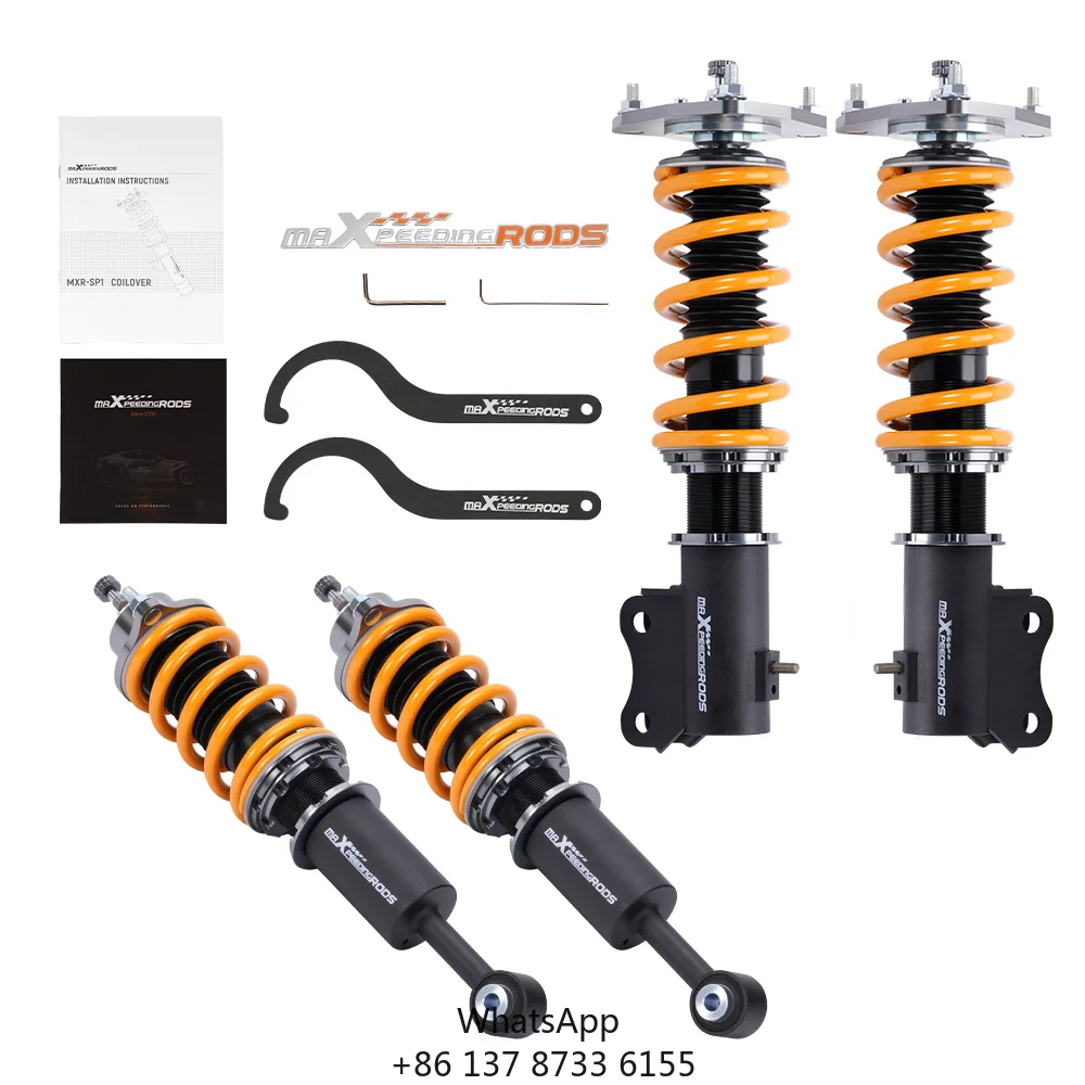 24-Way Damper Coilovers Shock Absorber For Mitsubishi Lancer Evolution CT9A CT9W 2001-2007
24-Way Damper Coilovers Shock Absorber For Mitsubishi Lancer Evolution CT9A CT9W 2001-2007