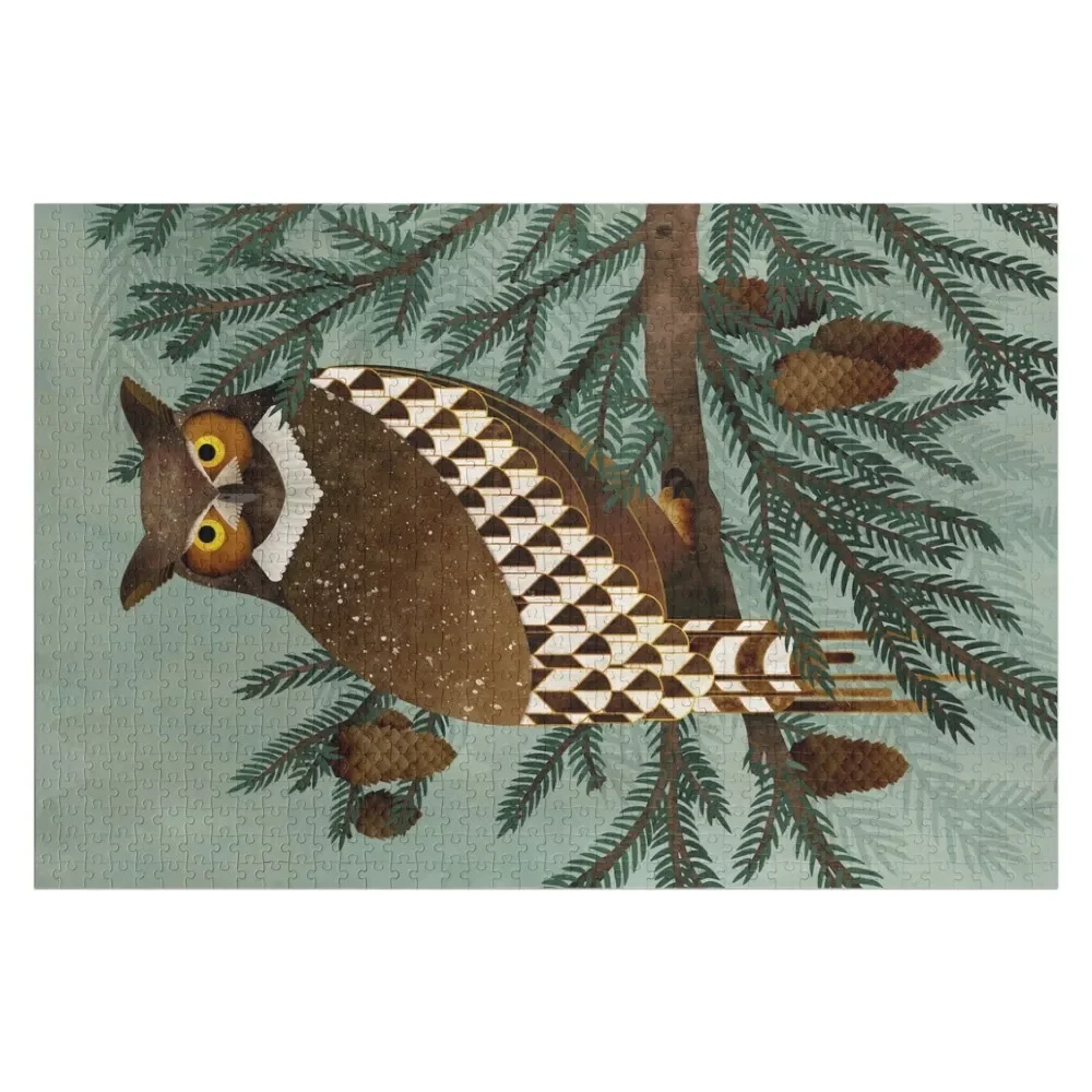 Owl & Pines Jigsaw Puzzle Personalized Gift Customizable Child Gift Animal Christmas Toys Puzzle
Owl & Pines Jigsaw Puzzle Personalized Gift Customizable Child Gift Animal Christmas Toys Puzzle