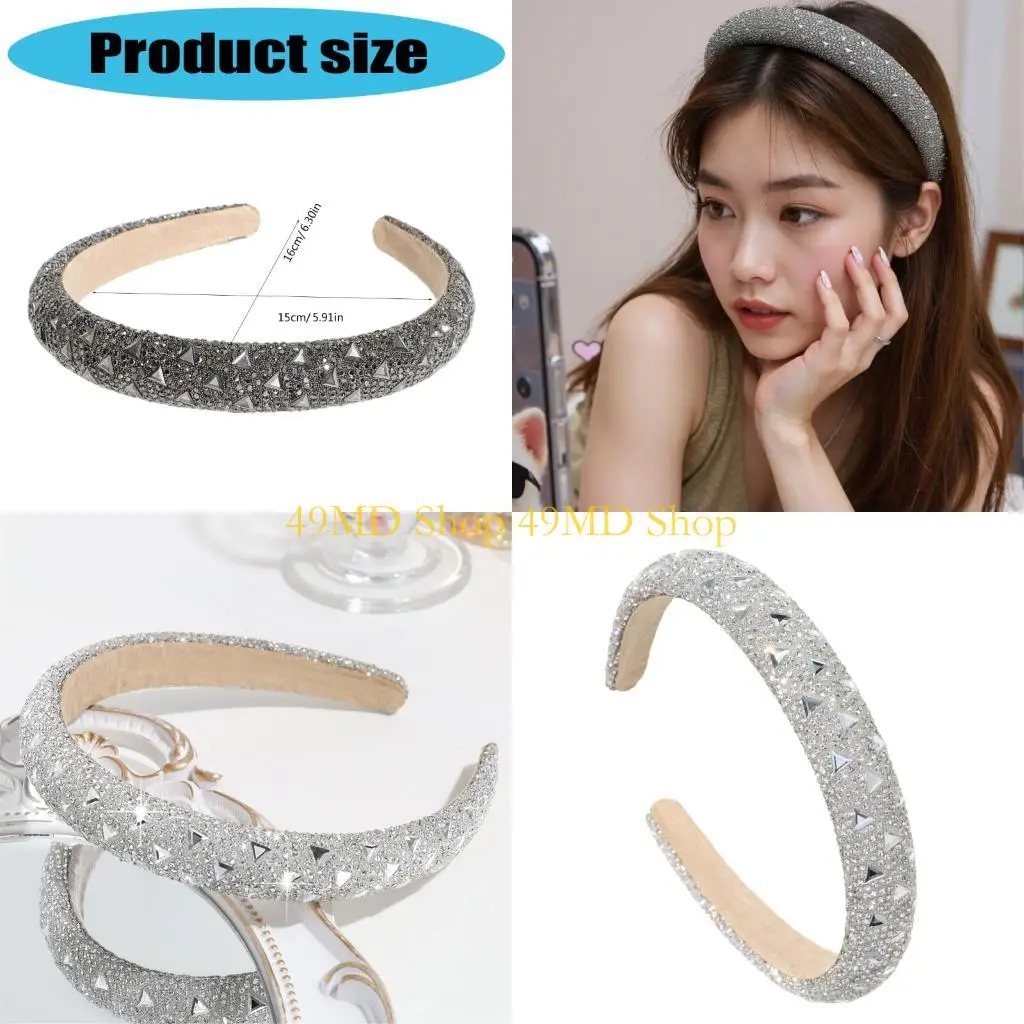 49MD повязки на голову, украшенные стразами, повязка для волос для свадебного приема и вечеринки
49MD повязки на голову, украшенные стразами, повязка для волос для свадебного приема и вечеринки
