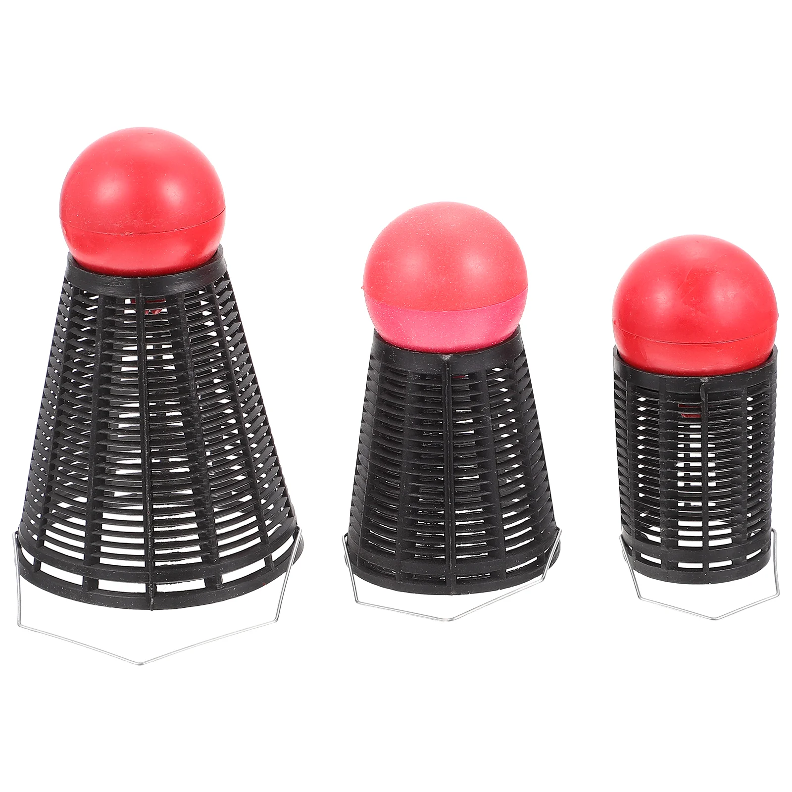 3 Pcs Badminton Shape Fishing Feeder Shuttlecocks Lure Cages Feeders Bait Tackle Plastic Lobster Durable Thrower
3 Pcs Badminton Shape Fishing Feeder Shuttlecocks Lure Cages Feeders Bait Tackle Plastic Lobster Durable Thrower