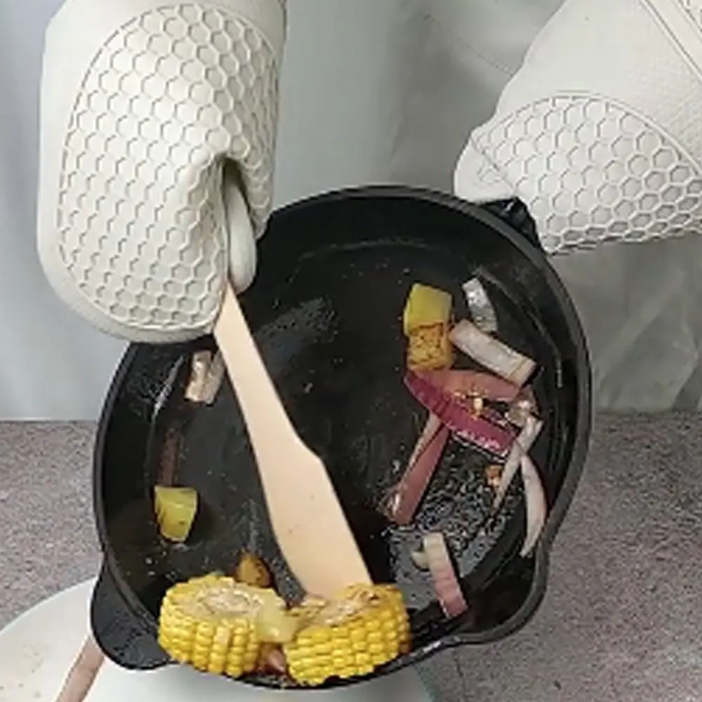 1 пара принадлежностей для выпечки, силиконовые перчатки для духовки, термостойкие противоожоговые перчатки для выпечки, толстые варежки для духовки, кастрюли, сковороды 
1 пара принадлежностей для выпечки, силиконовые перчатки для духовки, термостойкие противоожоговые перчатки для выпечки, толстые варежки для духовки, кастрюли, сковороды