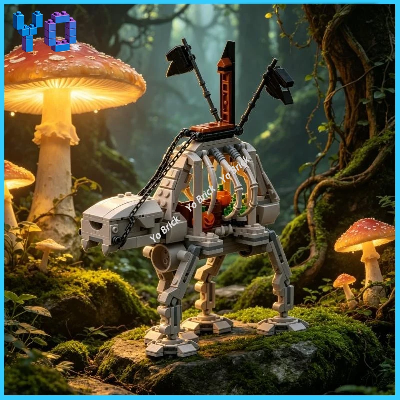 Simulated Halloween Giant Walker Mecha MOC Building Blocks Festival Themed Battle Robot Model Puzzle Bricks Toy
Simulated Halloween Giant Walker Mecha MOC Building Blocks Festival Themed Battle Robot Model Puzzle Bricks Toy