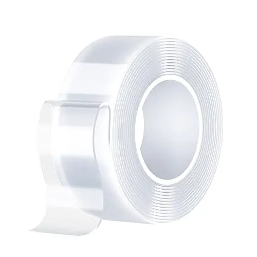 Double-Sided Tape Heavy Duty 9.84 FT x 1.18 in Clear Removable Mounting Tape for Walls Carpet Rugs Posters Reusable No-Residue
Double-Sided Tape Heavy Duty 9.84 FT x 1.18 in Clear Removable Mounting Tape for Walls Carpet Rugs Posters Reusable No-Residue