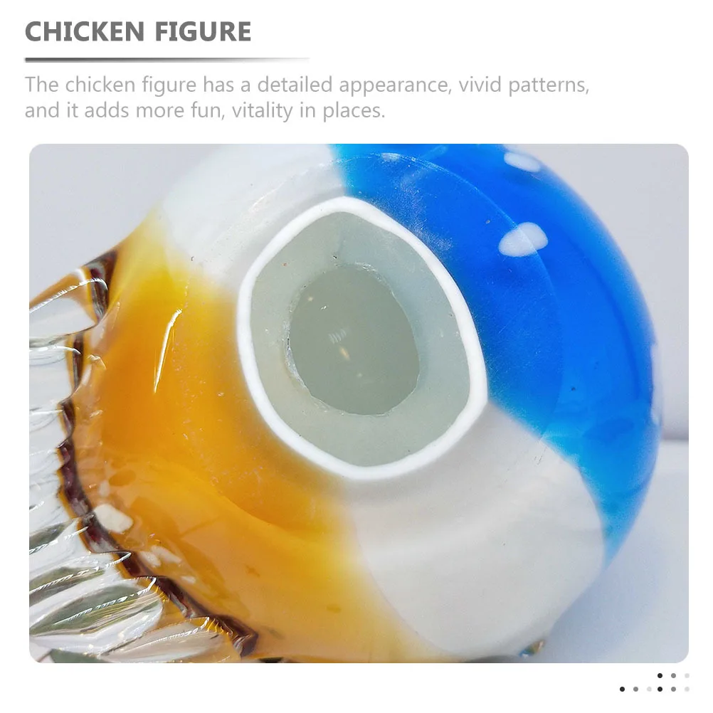 Chicken Decoration for Desktop Realistic Craftsmanship Excellent for Special Occasions Crystal Glass Chicken
Chicken Decoration for Desktop Realistic Craftsmanship Excellent for Special Occasions Crystal Glass Chicken