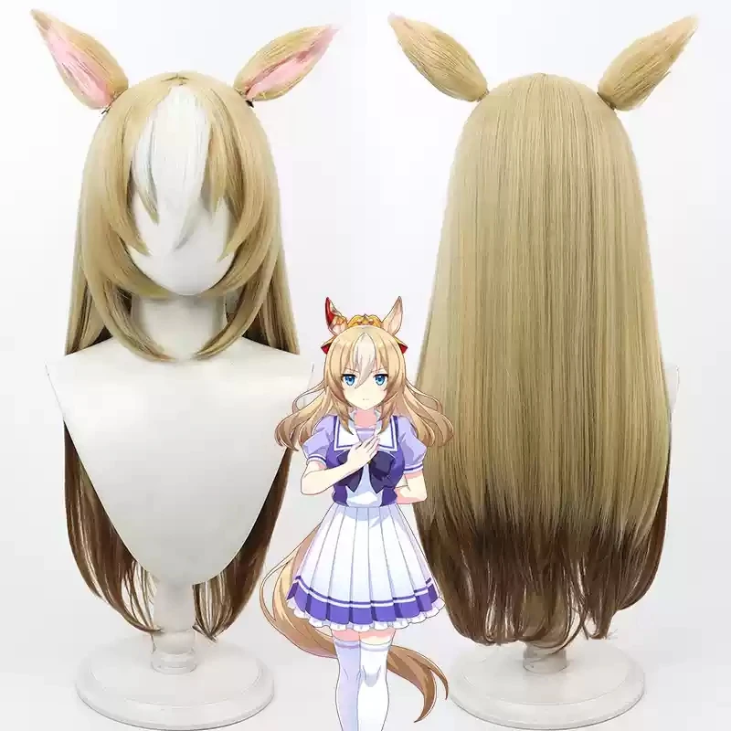 Umamusume красивый Дерби долговечный косплей парик с ушками желто-коричневые термостойкие синтетические волосы Хэллоуин искусственная игра
Umamusume красивый Дерби долговечный косплей парик с ушками желто-коричневые термостойкие синтетические волосы Хэллоуин искусственная игра
