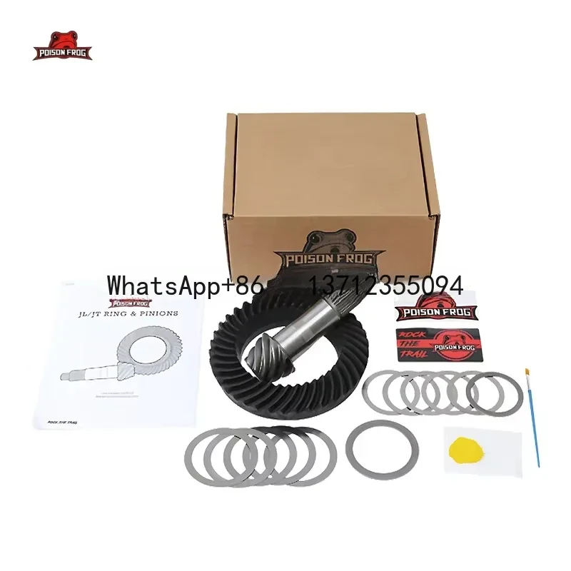 Gear and Shaft ring and pinion set suitable for speed FRONT R&P 4.56 differential OEM186
Gear and Shaft ring and pinion set suitable for speed FRONT R&P 4.56 differential OEM186