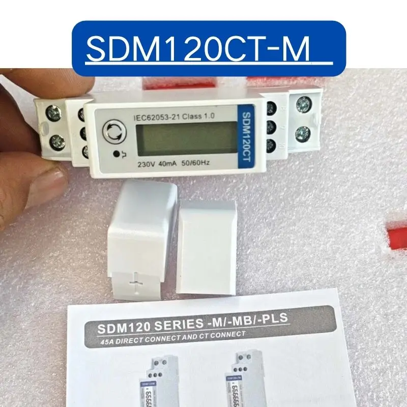 New SDM120CT-M single-phase anti backflow electric meter fast delivery
New SDM120CT-M single-phase anti backflow electric meter fast delivery