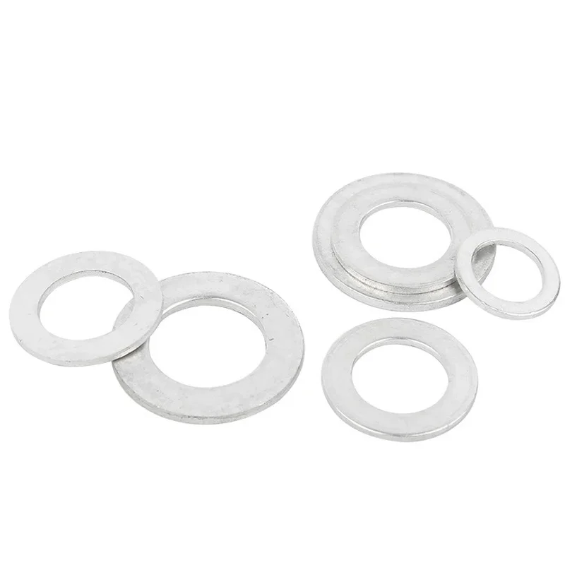 6061 Aluminum Alloy Flat Washer M3-M30, Ultra-thin & Thickened Metal Screw Gasket, Standard Meson Washer
6061 Aluminum Alloy Flat Washer M3-M30, Ultra-thin & Thickened Metal Screw Gasket, Standard Meson Washer