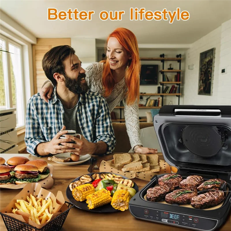400PCS for Ninja Air Fryer Parchment Paper Liners for Ninja Foodi Smart XL FG551 6-In-1 Indoor Grill Accessories HOT
400PCS for Ninja Air Fryer Parchment Paper Liners for Ninja Foodi Smart XL FG551 6-In-1 Indoor Grill Accessories HOT