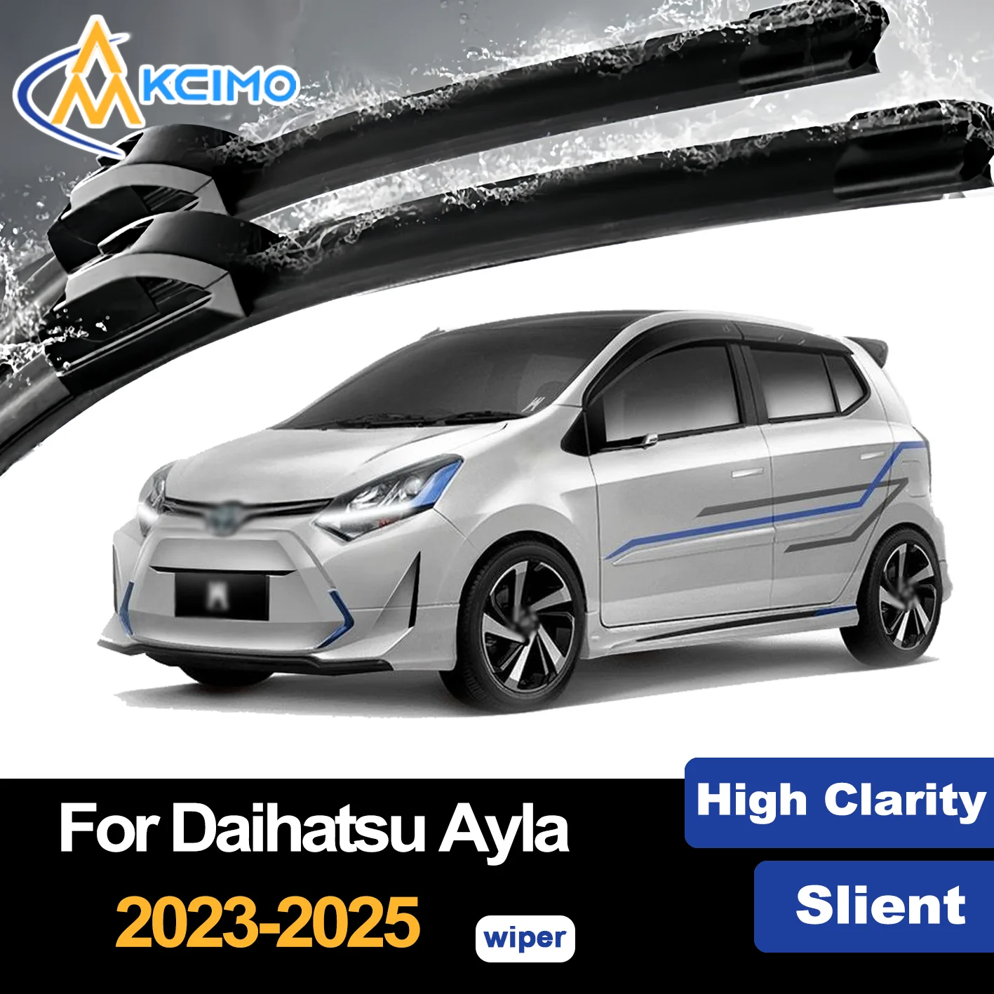 For Daihatsu Ayla A350 2023-2025 Toyota Agya Toyota Wigo Front Wiper Blades Car Windscreen Windshield Window Wiper Accessories
For Daihatsu Ayla A350 2023-2025 Toyota Agya Toyota Wigo Front Wiper Blades Car Windscreen Windshield Window Wiper Accessories