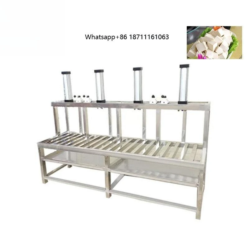 Manual Pneumatic Stainless Steel Double Molds Soya Milk Bean Curd Paneer Tofu Press Making Machine
Manual Pneumatic Stainless Steel Double Molds Soya Milk Bean Curd Paneer Tofu Press Making Machine
