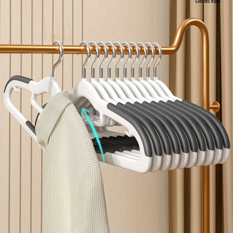 10Pcs Anti Slip Clothes Hanger Household Plastic No Trace Hanger For Clothes Coat Clothing Pants Drying Hanging Rack Hangers
10Pcs Anti Slip Clothes Hanger Household Plastic No Trace Hanger For Clothes Coat Clothing Pants Drying Hanging Rack Hangers
