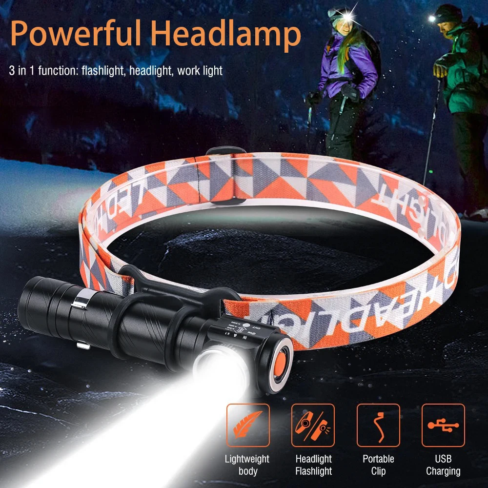 USB Rechargeable High Power LED Headlamp Outdoor Zoomable Headlight 4 Lighting Modes Magnetic Head Lamp Flashlight For Camping
USB Rechargeable High Power LED Headlamp Outdoor Zoomable Headlight 4 Lighting Modes Magnetic Head Lamp Flashlight For Camping