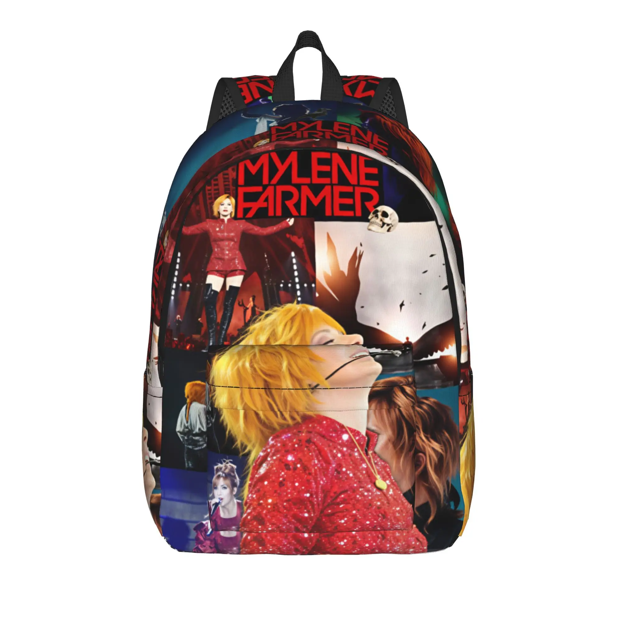 Stade De France Mylene Farmer Backpack Boy Large Backpacks Polyester Streetwear High School Bags Travel Custom Rucksack
Stade De France Mylene Farmer Backpack Boy Large Backpacks Polyester Streetwear High School Bags Travel Custom Rucksack