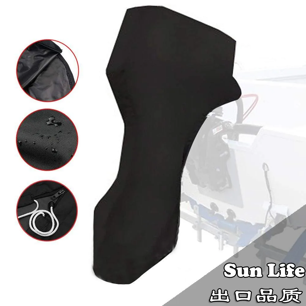 600D 6-225HP Boat Full Motor Cover Outboard Engine Protector for 6-225HP Boat Motors Black Waterproof Outboard Engine Cover
600D 6-225HP Boat Full Motor Cover Outboard Engine Protector for 6-225HP Boat Motors Black Waterproof Outboard Engine Cover