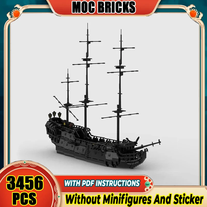 Pirate Ship Model Moc Building Bricks Classics Pirate Warship Technology Modular Blocks Gifts Christmas Toys DIY Sets Assembly
Pirate Ship Model Moc Building Bricks Classics Pirate Warship Technology Modular Blocks Gifts Christmas Toys DIY Sets Assembly