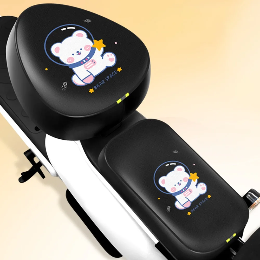 Cute PU Electric Bicycle Seat Cover Waterproof Breathable Motorcycle Cushion Cover Sun Protection Cartoon Scooter Seat Protector
Cute PU Electric Bicycle Seat Cover Waterproof Breathable Motorcycle Cushion Cover Sun Protection Cartoon Scooter Seat Protector