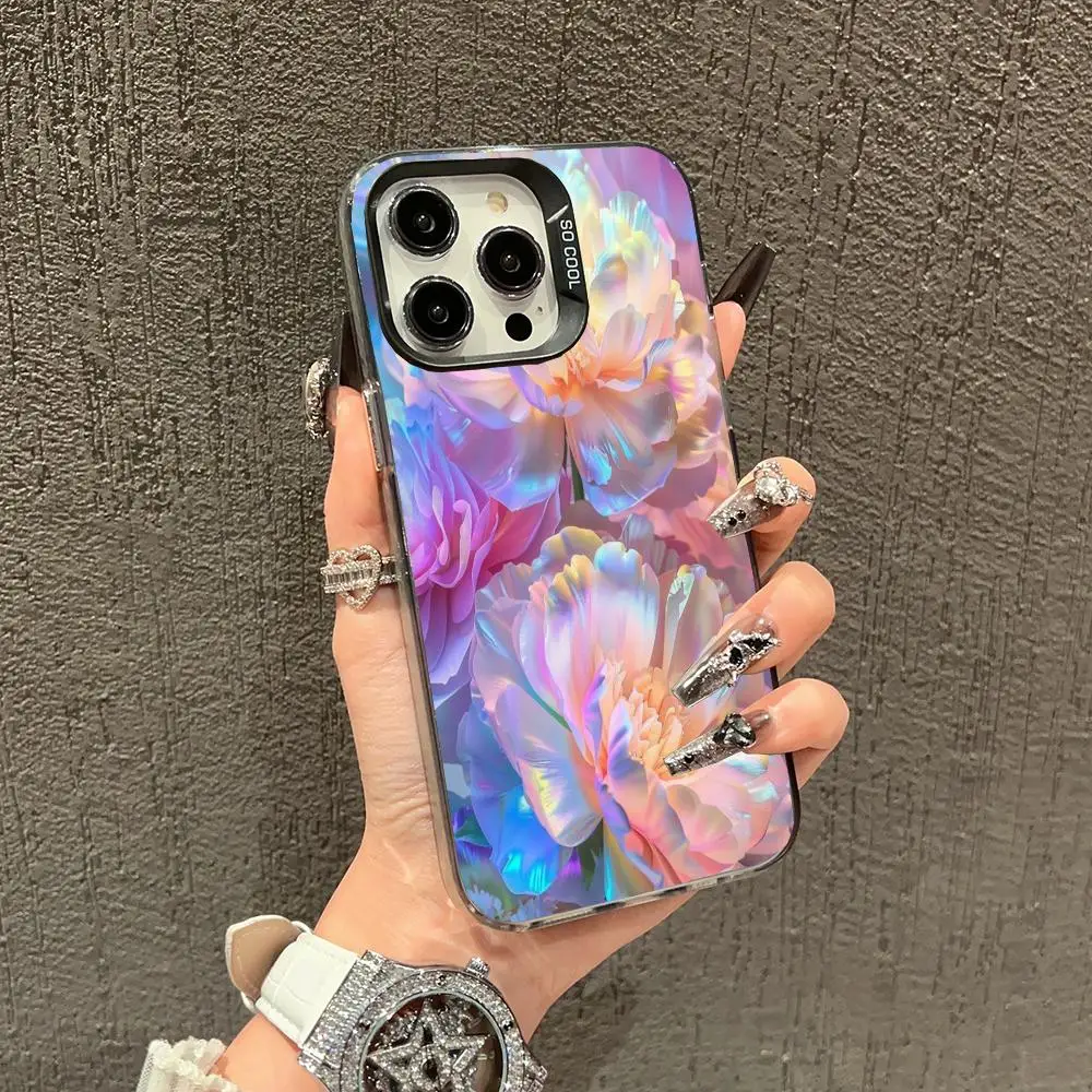 Luminous flower case for iPhone 16 15 14 13 12 11 Pro/ Max/Plus shock-proof rear cover anti-fingerprint
Luminous flower case for iPhone 16 15 14 13 12 11 Pro/ Max/Plus shock-proof rear cover anti-fingerprint