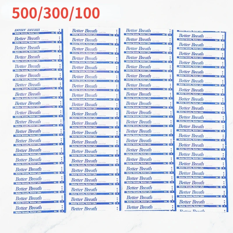 500/300/100PCS Breath Nasal Strips Right Aid Stop Snoring Nose Patch Good Sleeping Patch Product Easier Breath Sleep Aid Decive
500/300/100PCS Breath Nasal Strips Right Aid Stop Snoring Nose Patch Good Sleeping Patch Product Easier Breath Sleep Aid Decive